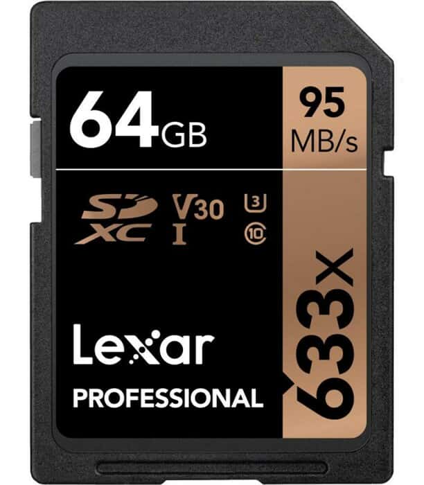 کارت حافظه  لکسار professional 633x UHS-I SDHC 64GB 185066